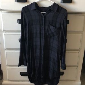 RAILS Black Plaid Dress
